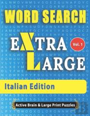 Word Search Extra Large - Italian Edition