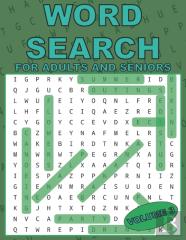 Word Search For Adults And Seniors