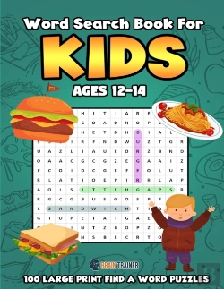 Bertrand.pt - Word Search For Kids Ages 12-14  100 Large Print Find A Word Puzzles