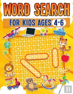 Bertrand.pt - Word Search For Kids Ages 4-6 | 100 Fun Word Search Puzzles | Kids Activity Book | Large Print | Paperback
