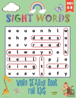 Bertrand.pt - Word Search For Kids Ages 4-8 Large Print