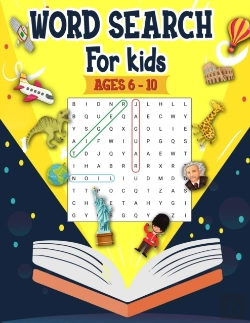 Bertrand.pt - Word Search For Kids Ages 6-10