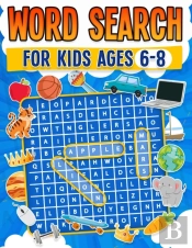 Word Search For Kids Ages 6-8 | 100 Fun Word Search Puzzles | Kids Activity Book | Large Print | Paperback
