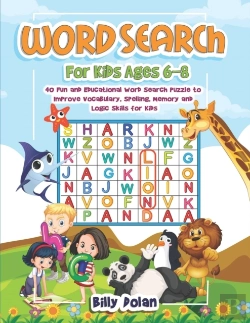 Bertrand.pt - Word Search For Kids Ages 6-8