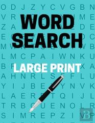 Word Search Large Print