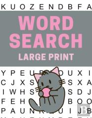 Word Search Large Print