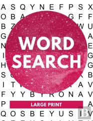 Word Search Large Print
