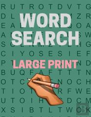 Word Search Large Print