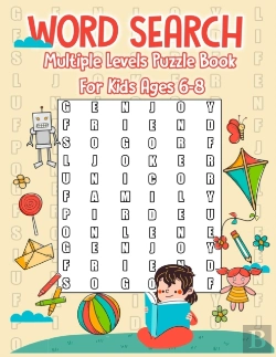 Bertrand.pt - Word Search Multiple Levels Puzzle Book For Kids Ages 6-8