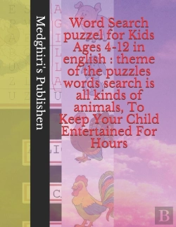 Bertrand.pt - Word Search Puzzel For Kids Ages 4-12 In English
