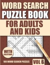 Word Search Puzzle Book For Adults And Kids