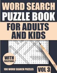 Word Search Puzzle Book For Adults And Kids