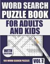 Word Search Puzzle Book For Adults And Kids