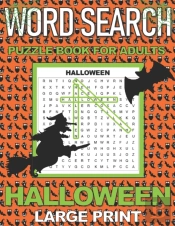 Word Search Puzzle Book For Adults Halloween