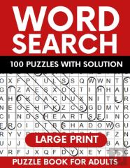 Word Search Puzzle Book For Adults