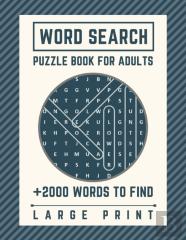 Word Search Puzzle Book For Adults