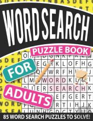 Word Search Puzzle Book For Adults