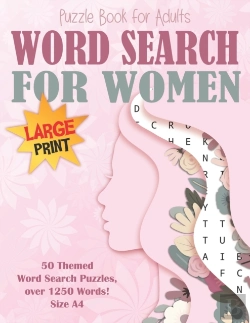Bertrand.pt - Word Search Puzzle Book For Women Large Print Size A4