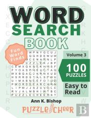 Word Search Puzzle Book, Volume 3