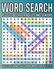 Word Search Puzzles Book For Adults And Seniors