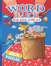 Word Search Puzzles Book For Kids 4-6