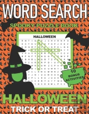 Word Search Spooky Puzzle Books Halloween