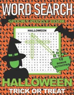 Bertrand.pt - Word Search Spooky Puzzle Books Halloween