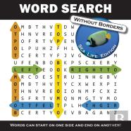 Word Search Without Borders Sea Life Edition