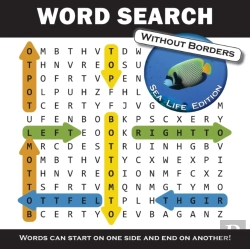 Bertrand.pt - Word Search Without Borders Sea Life Edition