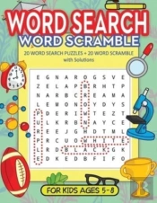 Word Search, Word Scramble For Kids Ages 5-8