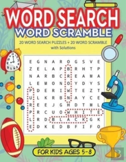 Bertrand.pt - Word Search, Word Scramble For Kids Ages 5-8