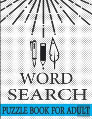 Word Shearch Puzzle Book For Adult
