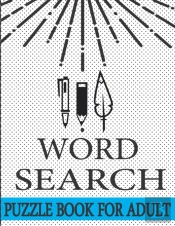 Word Shearch Puzzle Book For Adult