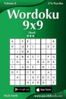 Wordoku 9x9 - Hard - Volume 8 - 276 Logic Puzzles