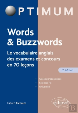 Bertrand.pt - Words & Buzzwords - Le Vocabulaire Anglais Des Examens Et Concours En 70 Leçons - 3e Édition
