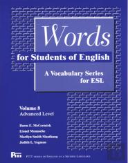 Words For Students Of English, Volume 8