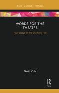 Words For The Theatre