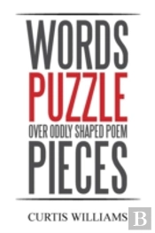 Words Puzzle Over Oddly Shaped Poem Pieces
