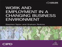 Work And Employment In A Changing Business Environment