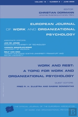 Bertrand.pt - Work And Rest: A Topic For Work And Organizational Psychology