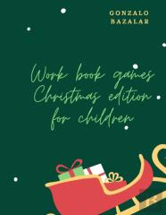 Work Book Games Christmas Edition For Children