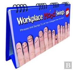 Bertrand.pt - Workplace Mood Swings Flip Book - Phrases And Sayings To Let Your Colleagues Know Your Mood