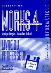 Works 4 Sous Windows 95 Initiation Professeur 98
