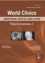 World Clinics Anesthesia, Critical Care & Pain: Pediatric Anesthesia-Ii
