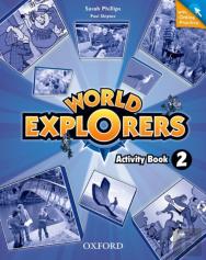 World Explorers: Level 2: Activity Book With Online Practice
