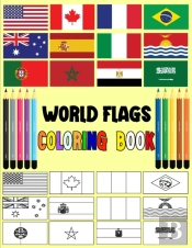 World Flags Coloring Book