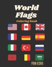 World Flags Coloring Book For Kids