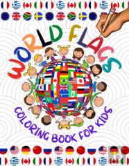World Flags Coloring Book For Kids