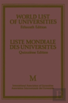 World List Of Universities / Liste Mondiale Des Universites