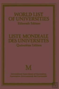 Bertrand.pt - World List Of Universities / Liste Mondiale Des Universites